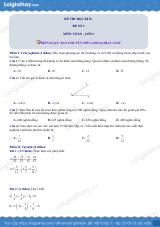 Đề thi học kì 2 Toán 6 - Đề số 2 - Cánh diều